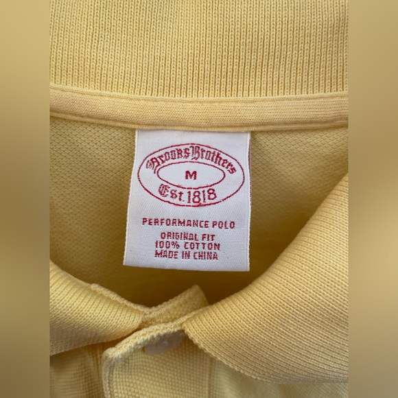 brooks brothers performance polo medium - Picture 3 of 3
